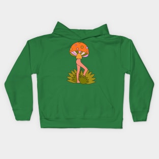 Lady toadstool Kids Hoodie